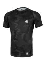MEN NET CAMO NEW LOGO 2 All Black Camo Rash Guard