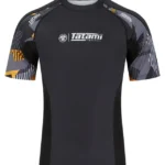 MEN Technical Short Sleeve Rashguard - Orange