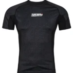 MEN Dimension Short Sleeve Rashguard - Black