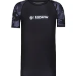 Kids Renegade Rashguard - Black and Grey