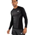 Venum Technical 3.0 Long Sleeve Rashguard - Graphite
