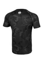 MEN NET CAMO NEW LOGO 2 All Black Camo Rash Guard - Image 2
