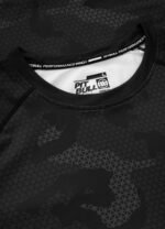 MEN NET CAMO NEW LOGO 2 All Black Camo Rash Guard - Image 3