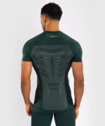 Venum Technical 3.0 Short Sleeve Rashguard - Forest Green - Image 3