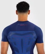 Venum Technical 3.0 Short Sleeve Rashguard - Night Blue - Image 5