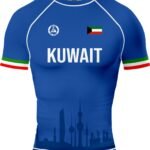 BASIC KUWAIT NATIONAL EDITION RASHGUARD - BLUE