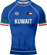 BASIC KUWAIT NATIONAL EDITION RASHGUARD - BLUE
